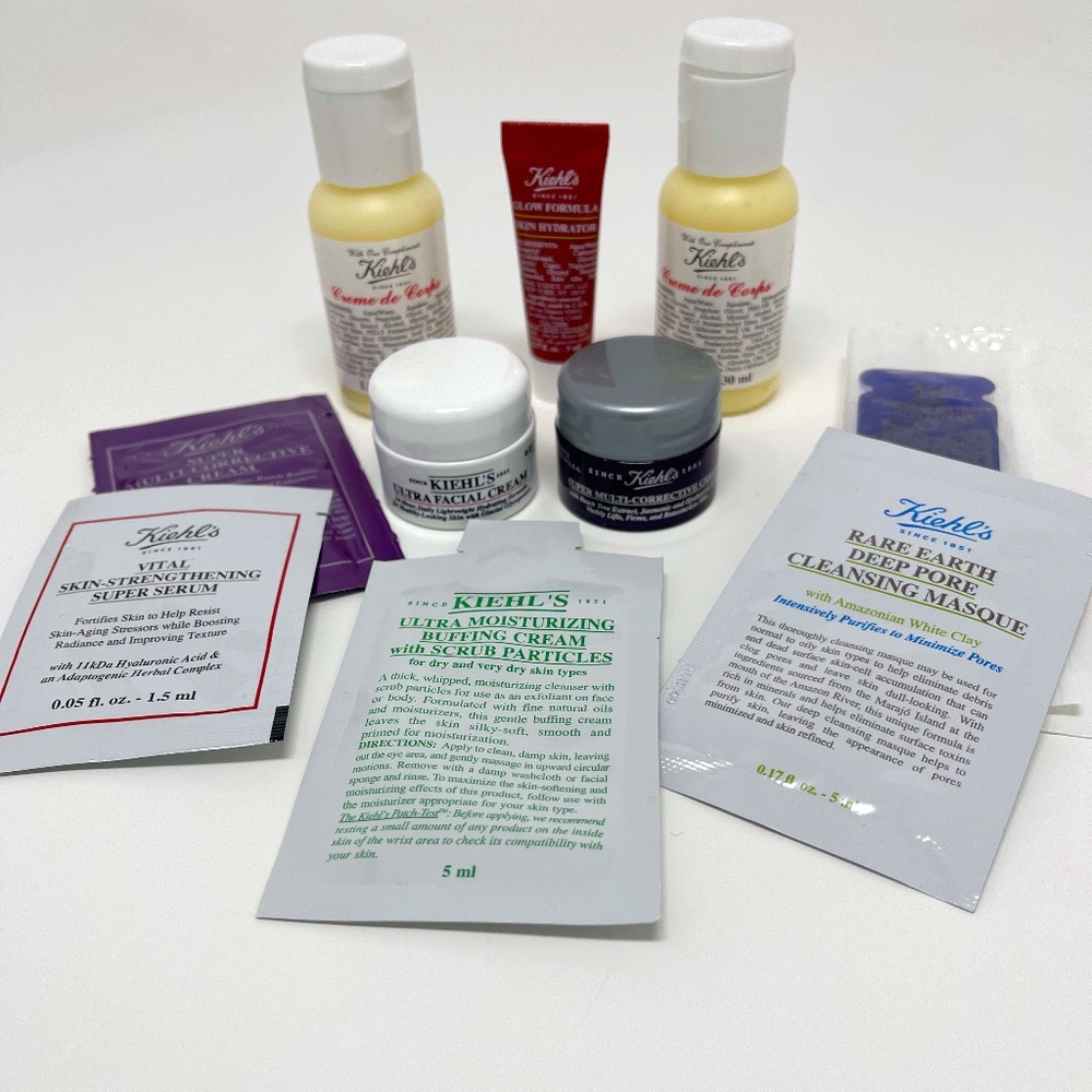 Kiehl’s Deluxe Sample Bundle 12+ Samples